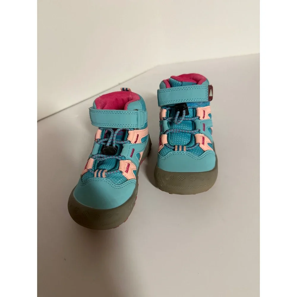 Mishansha Boys Girls Shoes Outdoor Hiking Waterproof Breathable Blue 8.5 Toddler